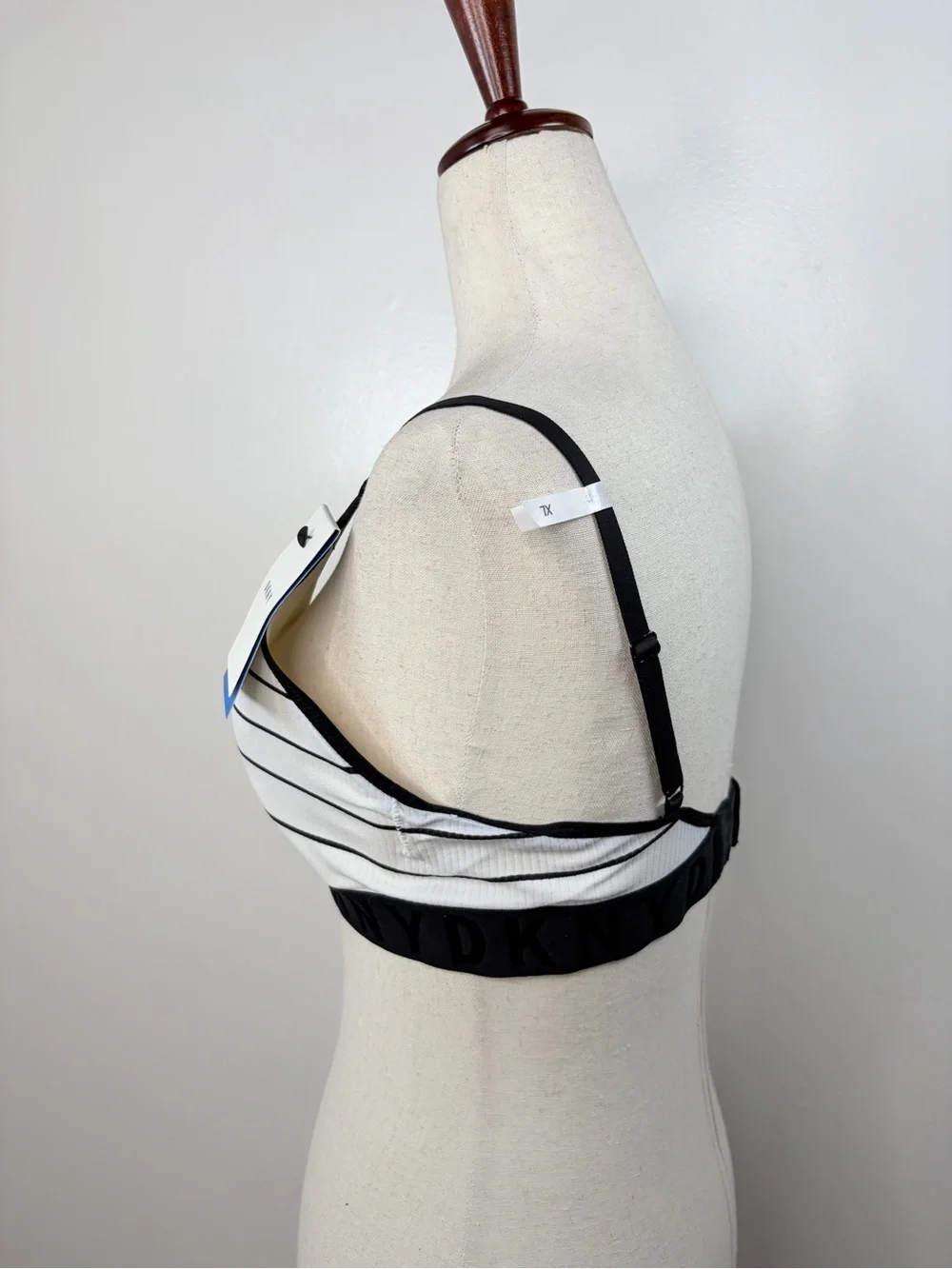 DKNY Striped Litewear Seamless Bralette